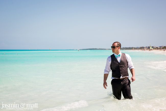Kayla & Jason's Beach Trash the Dress at Hotel Playa Cayo Santa Maria Cuba
