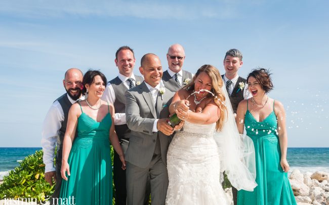Kristi & Gord's Sunny and Bright Destination Wedding at Grand Palladium Riviera Resort & Spa