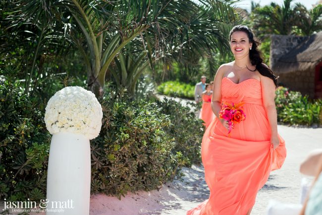 Samantha & Sebastien's Calm and Close-Knit Destination Wedding at Grand Palladium Riviera Resort & Spa