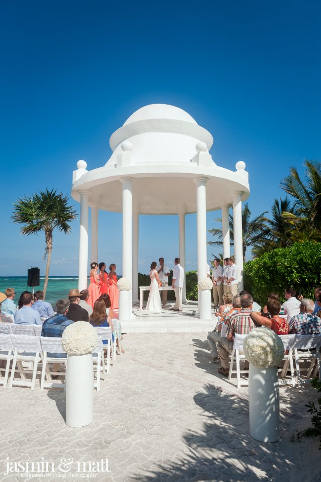 Samantha & Sebastien's Calm and Close-Knit Destination Wedding at Grand Palladium Riviera Resort & Spa