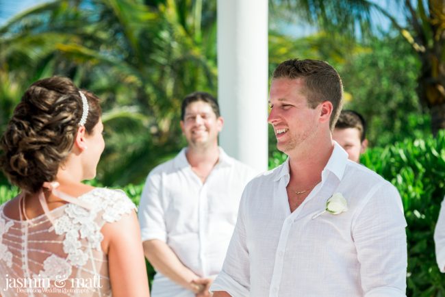Samantha & Sebastien's Calm and Close-Knit Destination Wedding at Grand Palladium Riviera Resort & Spa