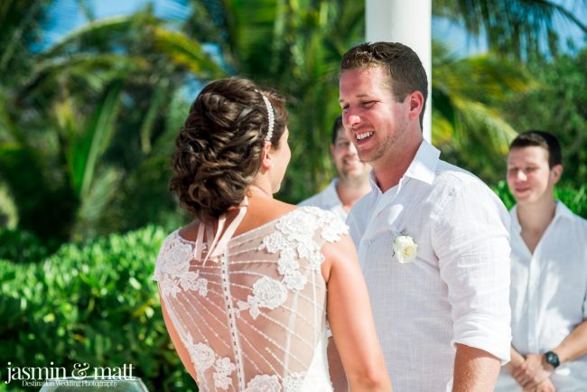 Samantha & Sebastien's Calm and Close-Knit Destination Wedding at Grand Palladium Riviera Resort & Spa
