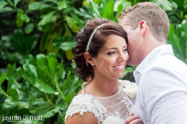 Samantha & Sebastien's Calm and Close-Knit Destination Wedding at Grand Palladium Riviera Resort & Spa