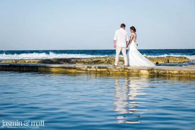 Samantha & Sebastien's Calm and Close-Knit Destination Wedding at Grand Palladium Riviera Resort & Spa