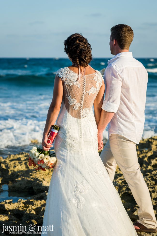 Samantha & Sebastien's Calm and Close-Knit Destination Wedding at Grand Palladium Riviera Resort & Spa