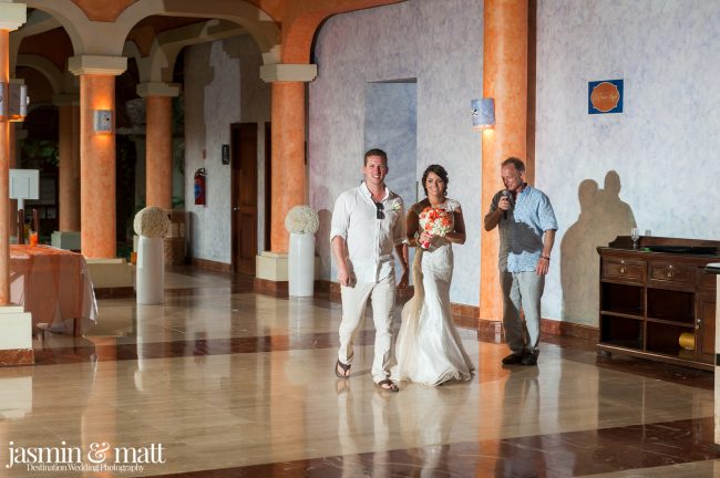 Samantha & Sebastien's Calm and Close-Knit Destination Wedding at Grand Palladium Riviera Resort & Spa