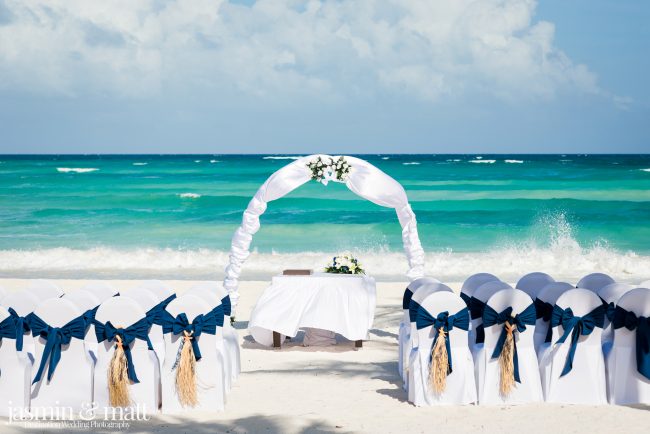 Heather & Josue's Secluded Beach Wedding at Hotel Barceló Maya Beach
