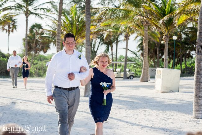 Heather & Josue's Secluded Beach Wedding at Hotel Barceló Maya Beach
