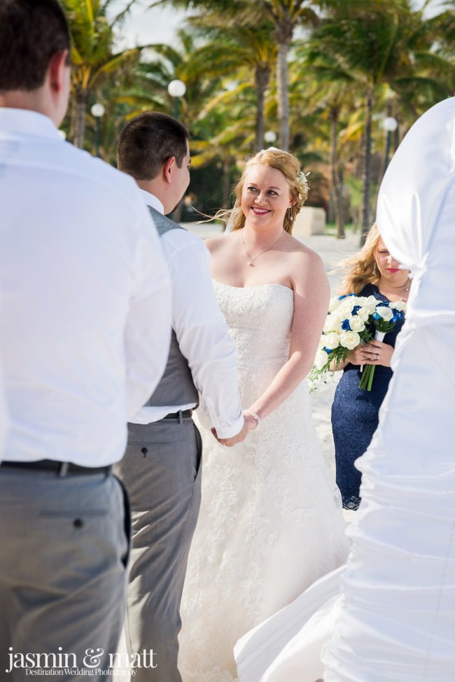 Heather & Josue's Secluded Beach Wedding at Hotel Barceló Maya Beach
