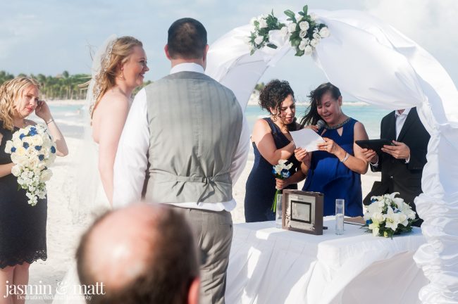 Heather & Josue's Secluded Beach Wedding at Hotel Barceló Maya Beach