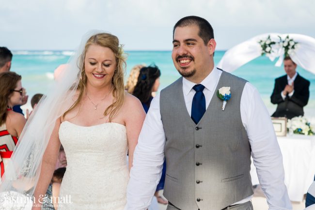 Heather & Josue's Secluded Beach Wedding at Hotel Barceló Maya Beach