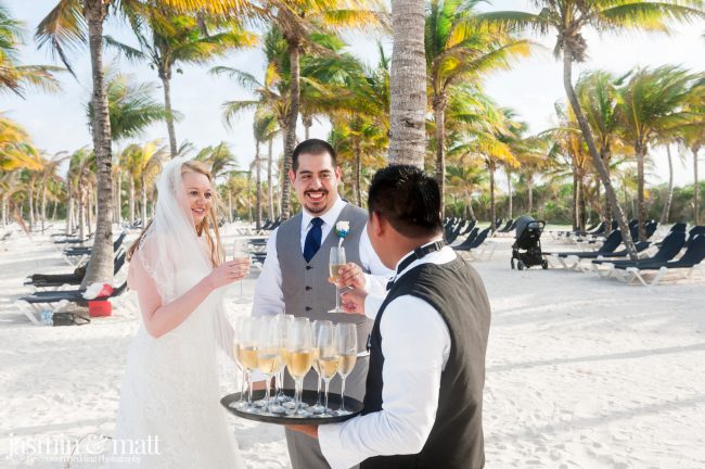 Heather & Josue's Secluded Beach Wedding at Hotel Barceló Maya Beach