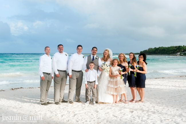 Heather & Josue's Secluded Beach Wedding at Hotel Barceló Maya Beach