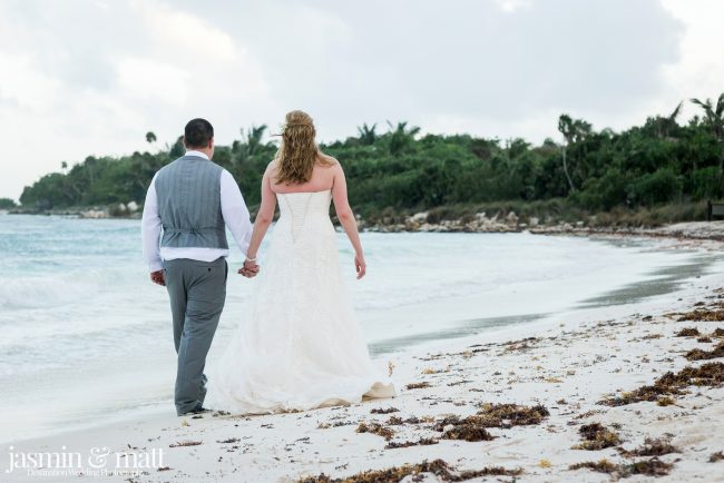 Heather & Josue's Secluded Beach Wedding at Hotel Barceló Maya Beach