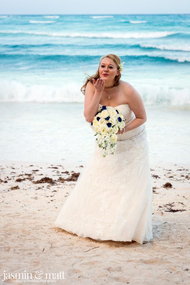Heather & Josue's Secluded Beach Wedding at Hotel Barceló Maya Beach