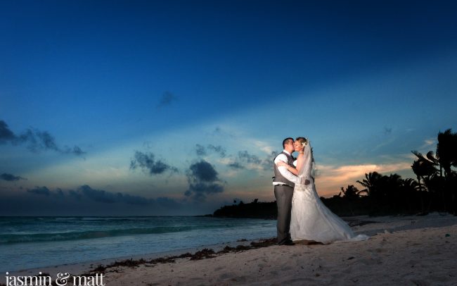 Heather & Josue's Secluded Beach Wedding at Hotel Barceló Maya Beach