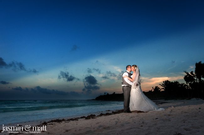 Heather & Josue's Secluded Beach Wedding at Hotel Barceló Maya Beach