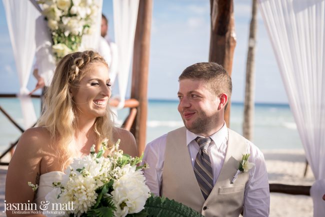 Kaylie & Josh's Emotional & Lovely Destination Wedding at Grand Riviera Princess