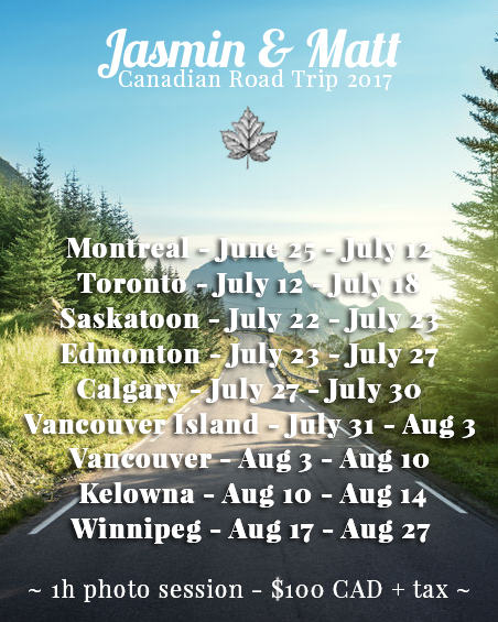 Canada Road Trip Summer 2017