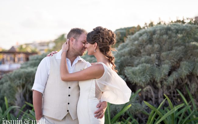 Jenny & Chris's Stunning & Simple Destination Wedding at The Royalton Riviera Cancun