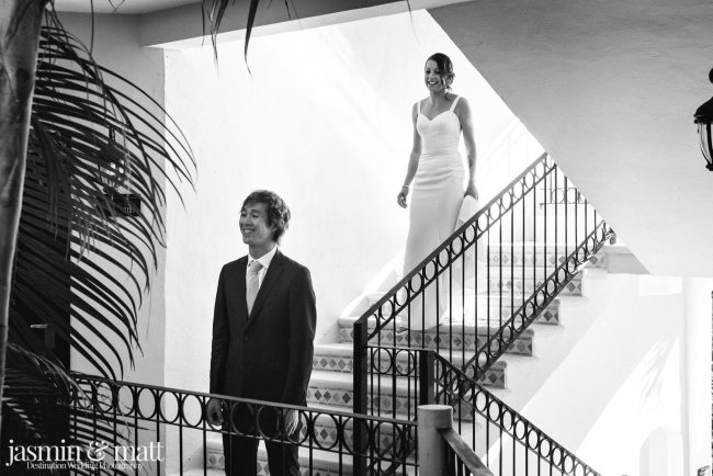 Stephanie & Yin's Romantic Destination Wedding in a Diver's Paradise at Occidental Cozumel