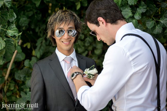 Stephanie & Yin's Romantic Destination Wedding in a Diver's Paradise at Occidental Cozumel