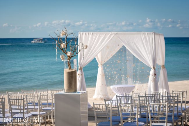 Stephanie & Yin's Romantic Destination Wedding in a Diver's Paradise at Occidental Cozumel