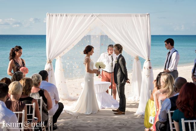 Stephanie & Yin's Romantic Destination Wedding in a Diver's Paradise at Occidental Cozumel