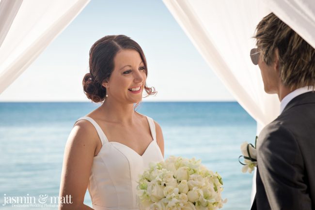 Stephanie & Yin's Romantic Destination Wedding in a Diver's Paradise at Occidental Cozumel