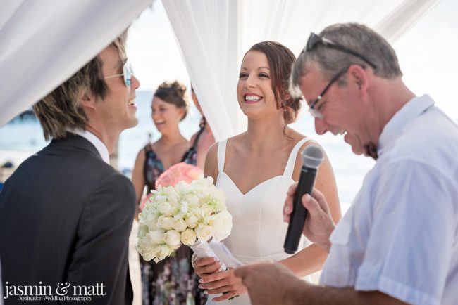 Stephanie & Yin's Romantic Destination Wedding in a Diver's Paradise at Occidental Cozumel
