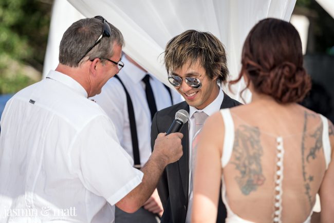 Stephanie & Yin's Romantic Destination Wedding in a Diver's Paradise at Occidental Cozumel