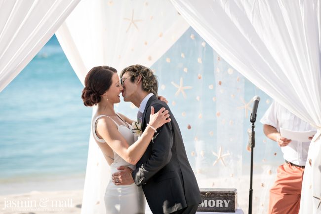 Stephanie & Yin's Romantic Destination Wedding in a Diver's Paradise at Occidental Cozumel