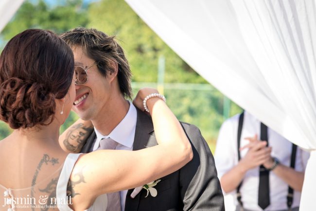 Stephanie & Yin's Romantic Destination Wedding in a Diver's Paradise at Occidental Cozumel