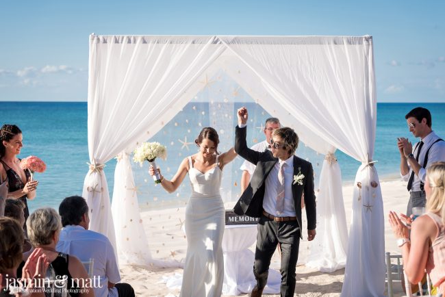 Stephanie & Yin's Romantic Destination Wedding in a Diver's Paradise at Occidental Cozumel