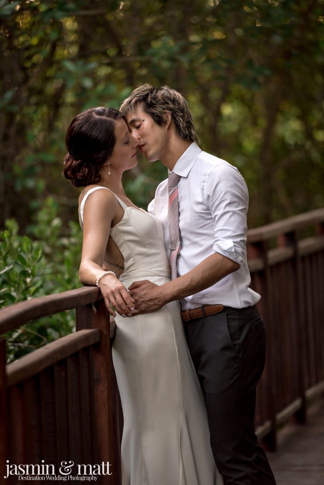 Stephanie & Yin's Romantic Destination Wedding in a Diver's Paradise at Occidental Cozumel