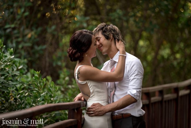 Stephanie & Yin's Romantic Destination Wedding in a Diver's Paradise at Occidental Cozumel