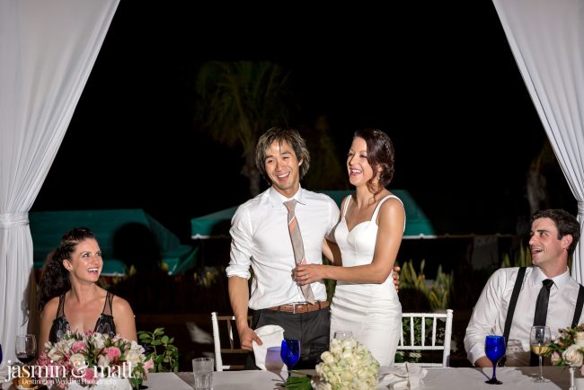 Stephanie & Yin's Romantic Destination Wedding in a Diver's Paradise at Occidental Cozumel