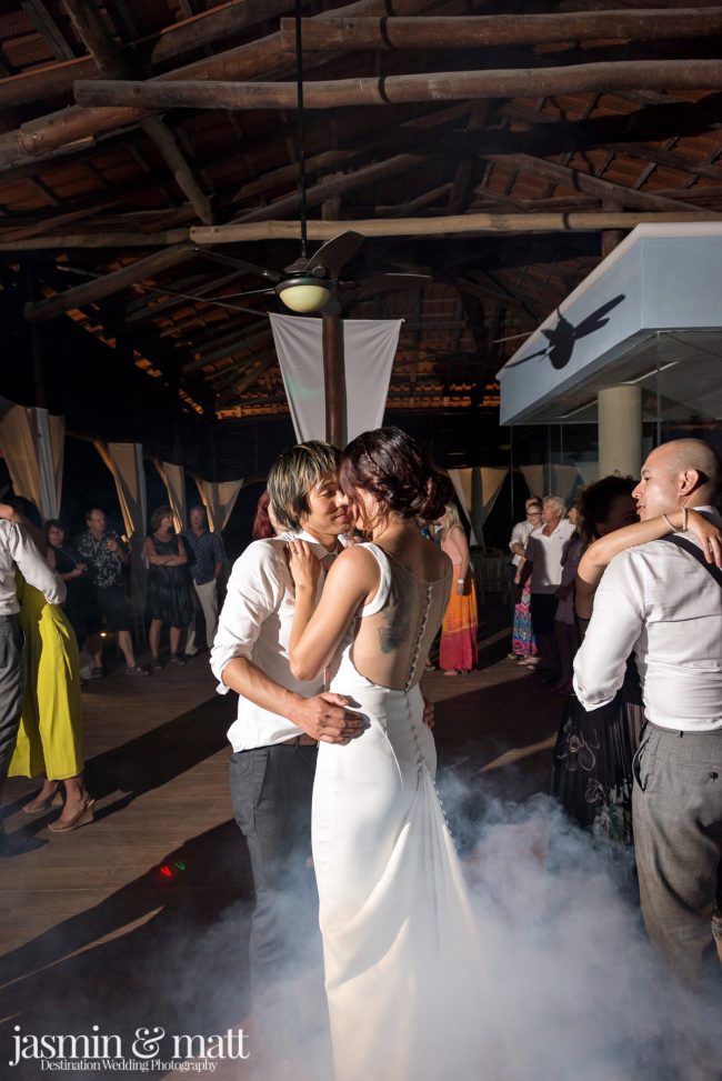 Stephanie & Yin's Romantic Destination Wedding in a Diver's Paradise at Occidental Cozumel
