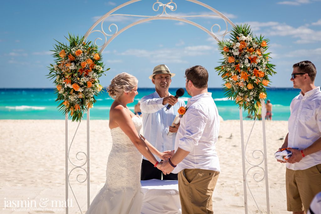Jori & Justin's No-Fuss, Fabulously Fun Destination Wedding at Riu Yucatan