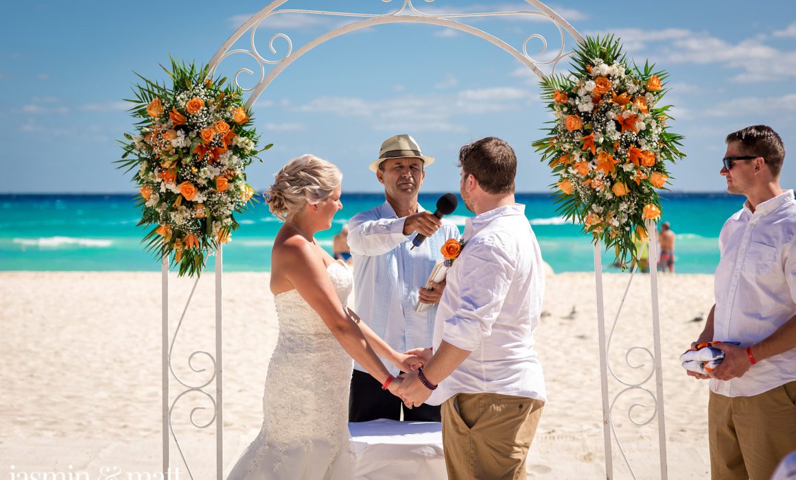 Jori & Justin's No-Fuss, Fabulously Fun Destination Wedding at Riu Yucatan