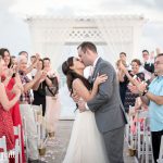 Sarah & Jonathan's Romantic, Sunset Rooftop Ceremony At Azul Sensatori