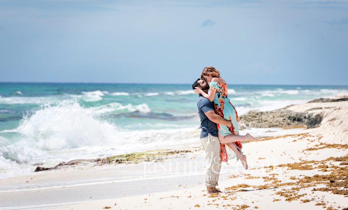 Stacy & Chris on Cozumel - Cancun Destination Wedding Photography