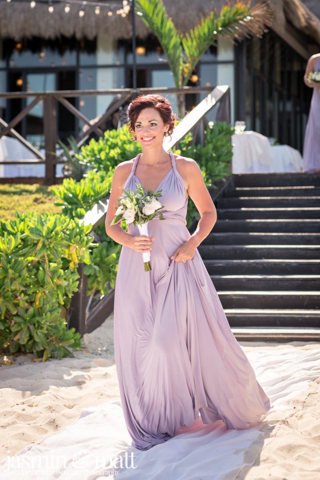 Ashleigh & Brandon's Elegant & Fun, Beach Wedding at Now Sapphire Riviera Cancun - Playa del Carmen & Cancun Wedding Photography