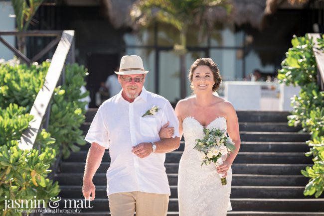 Ashleigh & Brandon's Elegant & Fun, Beach Wedding at Now Sapphire Riviera Cancun - Playa del Carmen & Cancun Wedding Photography