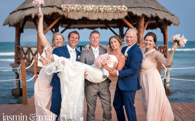 Lindsay & Jared's Classy, Adults-Only Destination Wedding at Secrets Silversands