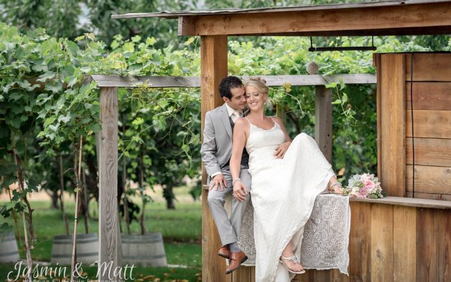 Tara & Justin's Boho Wedding at Gatzke Orchard in Oyama, British Columbia, Canada