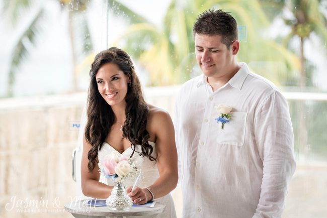 Jen & James - Azul Fives Playa del Carmen Wedding Photography