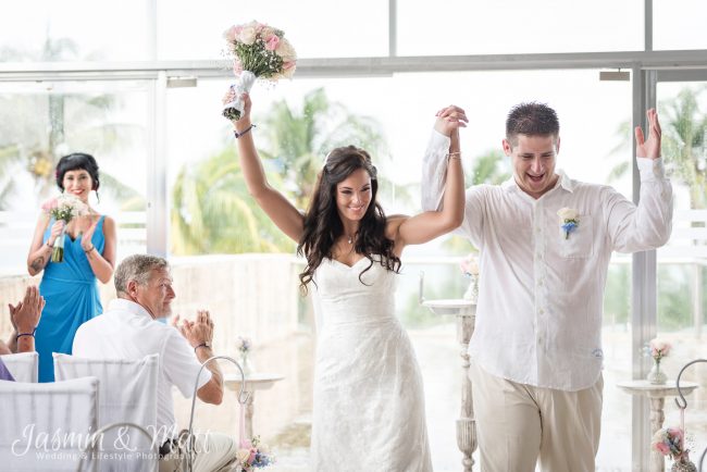 Jen & James - Azul Fives Playa del Carmen Wedding Photography