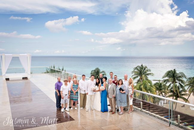 Jen & James - Azul Fives Playa del Carmen Wedding Photography