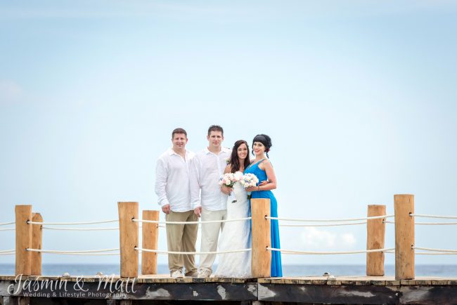 Jen & James - Azul Fives Playa del Carmen Wedding Photography